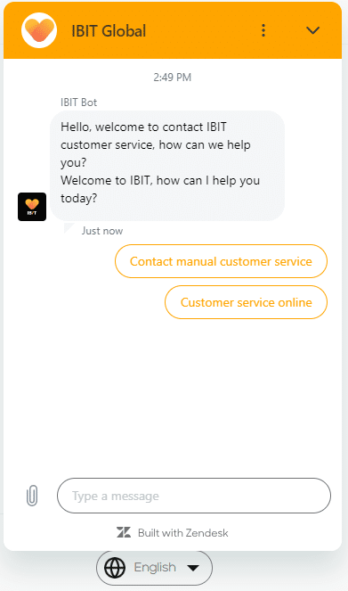 IBIT Exchange Customer Support