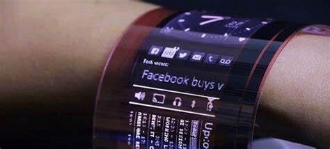 Flexible Display Wearables