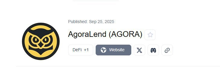 AgoraLend (AGORA)