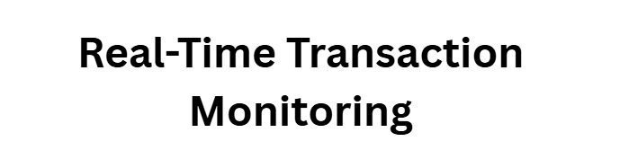 Real-Time Transaction Monitoring
