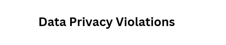 Data Privacy Violations