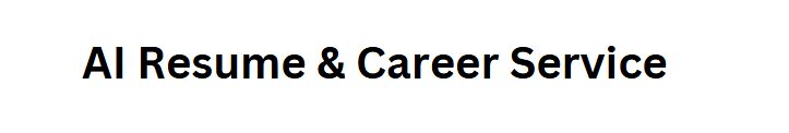 AI Resume & Career Service